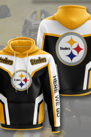 Pittsburgh Steelers Basic V1 NFL Football Team Hoodie Genxprint