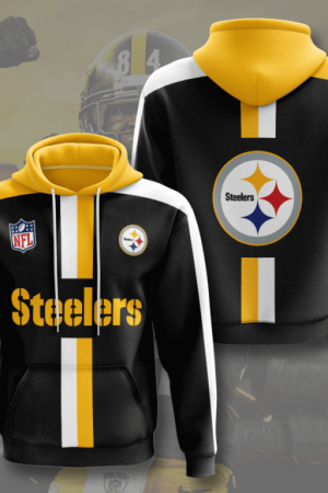 Pittsburgh Steelers Basic V5 NFL Football Team Hoodie Genxprint