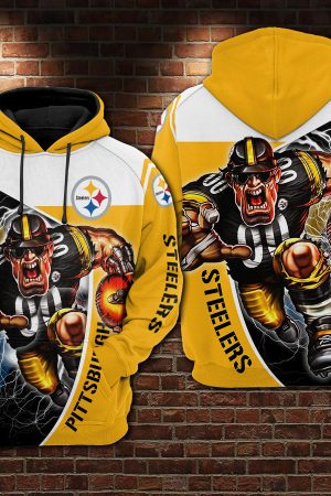 Pittsburgh Steelers Fierce Hoodie Genxprint