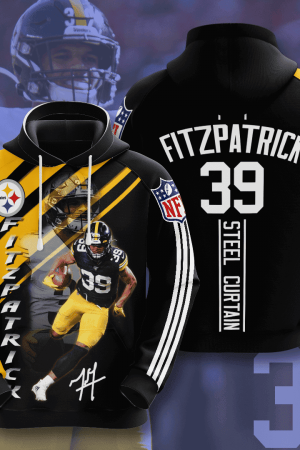Pittsburgh Steelers Fitzpatrick 39 Hoodie Genxprint