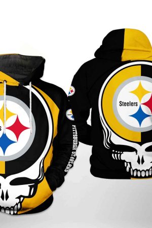 Pittsburgh Steelers Grateful Death NFL Football Team Hoodie Genxprint