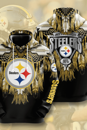 Pittsburgh Steelers Native America NFL Football Team Hoodie Genxprint