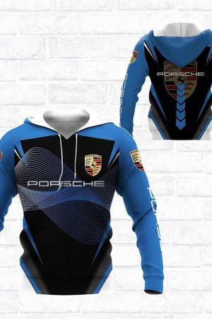 Porsche Shirt Fan Gift 1012 Stylist Unisex 3d Hoodie Zip Hoodie Genxprint