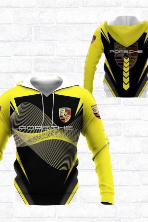 Porsche Shirt Fan Gift 1015 Stylist Unisex 3d Hoodie Zip Hoodie Genxprint