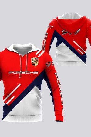 Porsche Shirt Fan Gift 1018 Stylist Unisex 3d Hoodie Zip Hoodie Genxprint