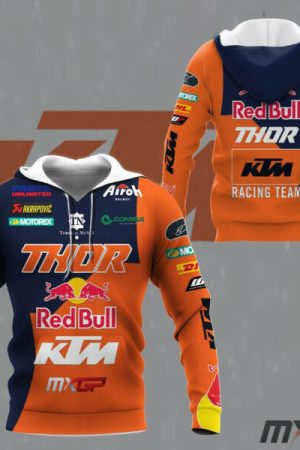 Red Bull Ktm Factory Racing Team F1 8k117 Fan Gift 3d Zip Hoodie Ii0 Genxprint