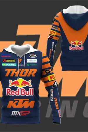 Red Bull Ktm Factory Shirt Fan Gift 278 Stylist Unisex 3d Hoodie Zip Hoodie Genxprint