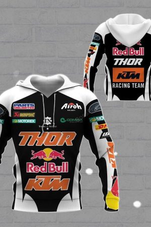 Red Bull Ktm Racing Ktm Racing Team All Over Print Hoodie Zip Hoodie Genxprint