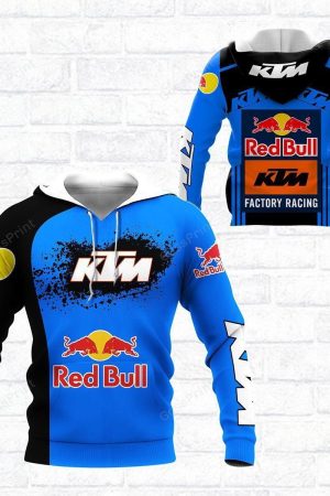 Red Bull Ktm Racing Ktm Racing Team Factory Racing All Over Print Hoodie Zip Hoodie Genxprint