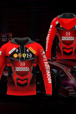 Scuderia Ferrari Shirt Fan Gift 95 Stylist Unisex 3d Hoodie Zip Hoodie Genxprint