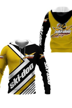 Ski-doo Racing Team 7k764 Fan Gift 3d Zip Hoodie Ii Genxprint