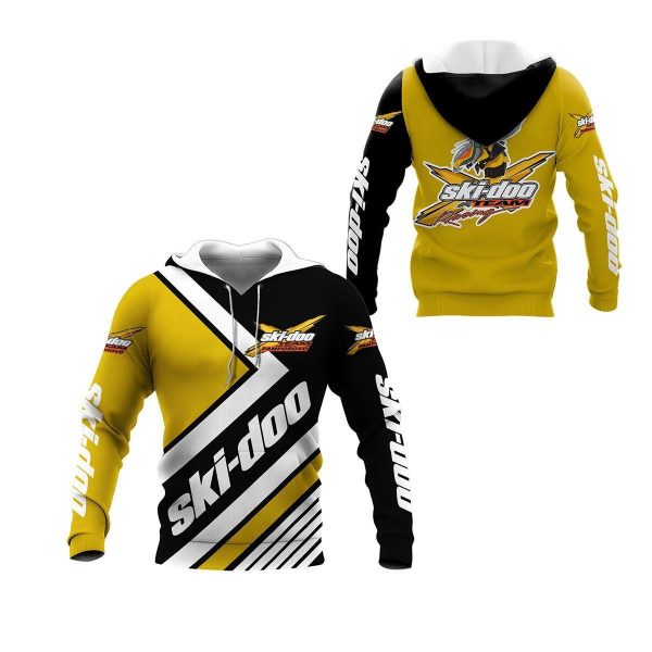 Ski-doo Racing Team 7k764 Fan Gift 3d Zip Hoodie Ii Genxprint