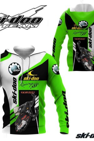 Ski-doo Racing Team 7k794 Fan Gift 3d Zip Hoodie Ii Genxprint