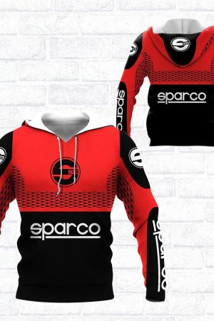 Sparco Shirt Fan Gift 370 Stylist Unisex 3d Hoodie Zip Hoodie Genxprint