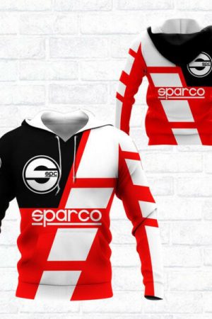 Sparco Shirt Fan Gift 373 Stylist Unisex 3d Hoodie Zip Hoodie Genxprint