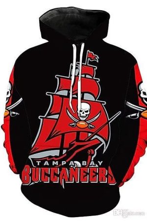 TAMPA BAY BUCCANEERS Pirate Ship Hoodie Style Genxprint