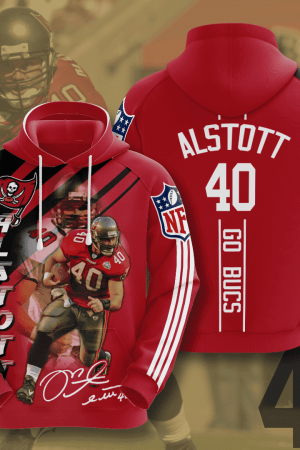 Tampa Bay Buccaneers Alstott Hoodie Genxprint