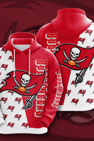 Tampa Bay Buccaneers Big Logo Hoodie Genxprint