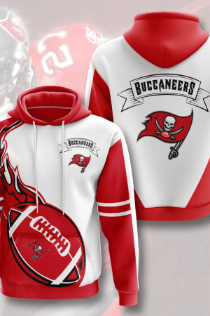 Tampa Bay Buccaneers Fire Ball Hoodie Genxprint