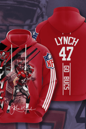 Tampa Bay Buccaneers Lynch 47 Hoodie Genxprint