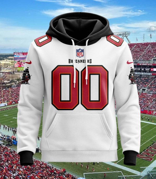 Tampa Bay Buccaneers Personalized Name And Number NFL 3D Hoodie Style Genxprint - Image 2