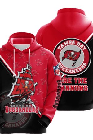 Tampa Bay Buccaneers Pirate Ship Logo NFL Football Team Hoodie Genxprint