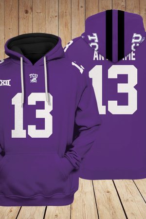 Tcu Horned Frogs NCAA Custom 3D Hoodie BL Genxprint