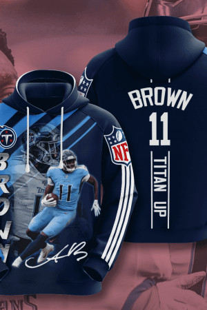 Tennessee Titans AJ Brown Hoodie Genxprint