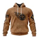 Tennessee Titans Basic Brown NFL 3D Hoodie Genxprint