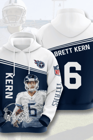 Tennessee Titans Brett Kern Hoodie Genxprint