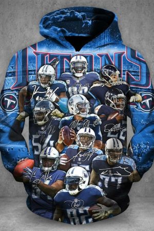 Tennessee Titans Players Hoodie Style Genxprint