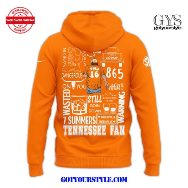 Tennessee Volunteers Morgan Wallen 2024 Limited Orange Hoodie Genxprint - Image 3