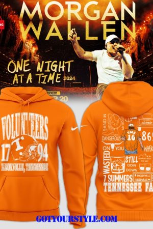 Tennessee Volunteers Morgan Wallen 2024 Limited Orange Hoodie Genxprint