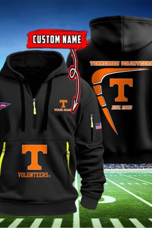 Tennessee Volunteers Quarter Zip Hoodie Genxprint