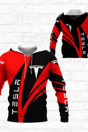 Tesla Motors Shirt Fan Gift 718 Stylist Unisex 3d Hoodie Zip Hoodie Genxprint