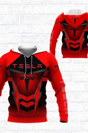 Tesla Motors Shirt Fan Gift 722 Stylist Unisex 3d Hoodie Zip Hoodie Genxprint