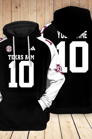 Texas A and M Aggies Football Custom 3D printed Sweatshirt Hoodie Zipped Hoodie Genxprint