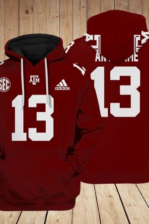 Texas A&M Aggies NCAA Custom 3D Hoodie BL Genxprint