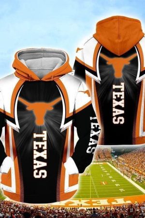 Texas Longhorns Fan Hoodie Genxprint