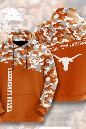 Texas Longhorns Hoodie Genxprint