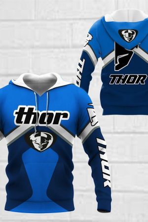 Thor Racing 8k51 Fan Gift 3d Zip Hoodie Ii Genxprint