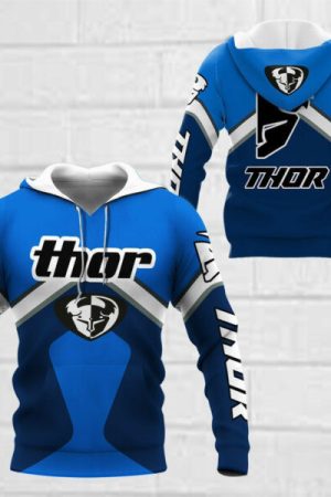 Thor Racing 8k51 Fan Gift 3d Zip Hoodie Ii0 Genxprint