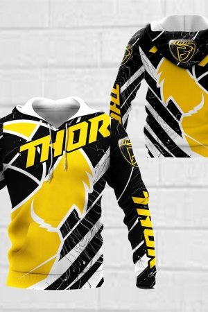 Thor Racing 8k53 Fan Gift 3d Zip Hoodie Ii Genxprint