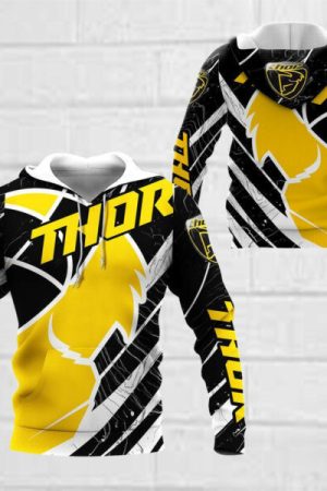 Thor Racing 8k53 Fan Gift 3d Zip Hoodie Ii0 Genxprint