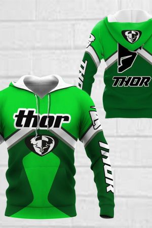 Thor Racing 8k57 Fan Gift 3d Zip Hoodie Ii Genxprint