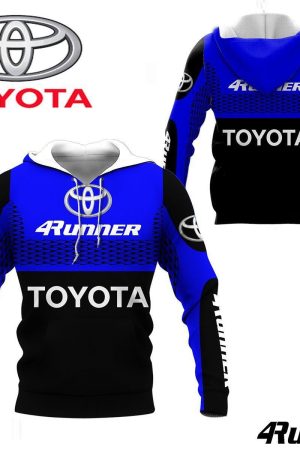 Toyota 4runner Shirt Fan Gift 377 Stylist Unisex 3d Hoodie Zip Hoodie Genxprint