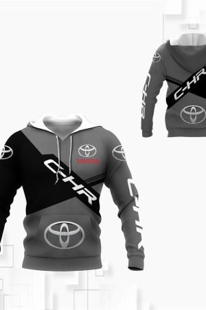 Toyota C-hr Shirt Fan Gift 74 Stylist Unisex 3d Hoodie Zip Hoodie Genxprint