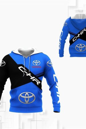 Toyota C-hr Shirt Fan Gift 75 Stylist Unisex 3d Hoodie Zip Hoodie Genxprint