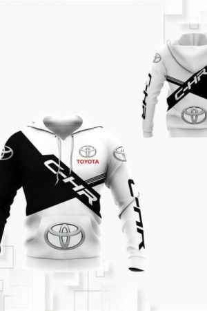 Toyota C-hr Shirt Fan Gift 76 Stylist Unisex 3d Hoodie Zip Hoodie Genxprint