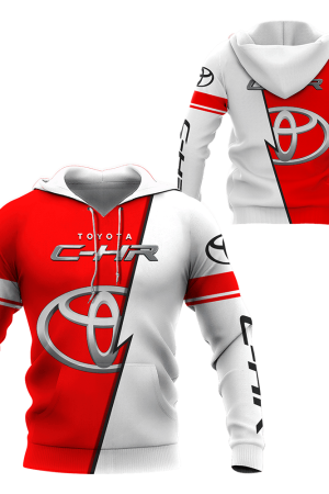 Toyota C-hr Shirt Fan Gift 859 Stylist Unisex 3d Hoodie Zip Hoodie Genxprint